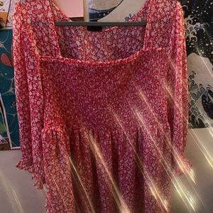 Torrid babydoll blouse